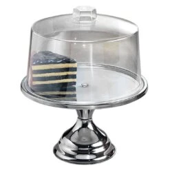 American Metalcraft 19SET Cake Stand And Cover Set
