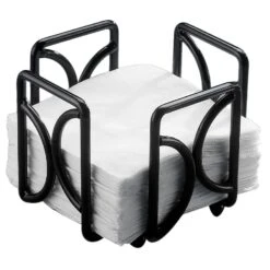 Cal-Mil 1243 Black 5" Napkin Holder