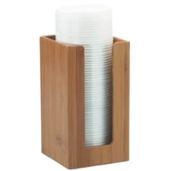 Cal-Mil 298-60 4.5" X 4.5" X 8" Lid/Napkin Organizer