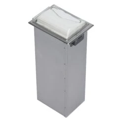 CARLISLE San Jamar® H2005CLSS Clear / Stainless In-Counter Napkin Dispenser