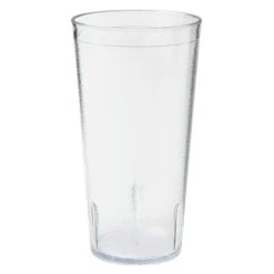 G.E.T. 6620-1-CL Textured Clear 20 Oz. Tumbler - 72 / CS
