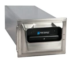 CARLISLE San Jamar H2001SS Stainless Steel In-Counter Fullfold Napkin Dispenser