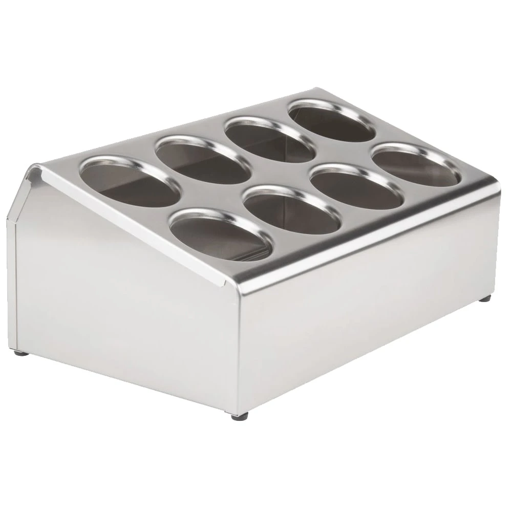 Steril-Sil TC8 Silver 8-Hole Countertop Dispenser