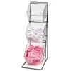 Cal-Mil 1709 3-Tier Condiment Display With Clear Bins