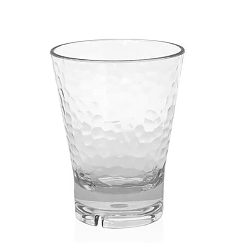 FOH ADO004CLT23 Drinkwise 14 Ounce Hammered Rocks Glass - 12 / CS