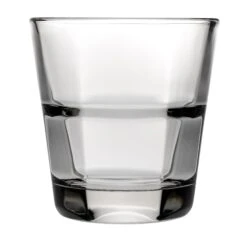 Anchor Hocking 90252 Clarisse 10 Oz. Stackable Rocks Glass - 24 / CS