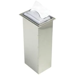 CARLISLE San Jamar® H2003CLSS Clear / Stainless In-Counter Napkin Dispenser