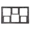 G.E.T. ML-162-BK Black 6 Hole Tile For ML-148 / ML-149 / ML-150 Crocks