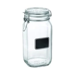 Bormioli Rocco 4949Q464 54.75 Oz. Fido Chalkboard Jar - 12 / CS