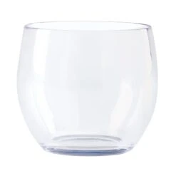 G.E.T. SW-1460-CL Stemless 8 Oz. Wine Glass - 24 / CS