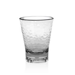 FOH ADO009CLT23 Drinkwise 7 Ounce Hammered Rocks Glass - 12 / CS
