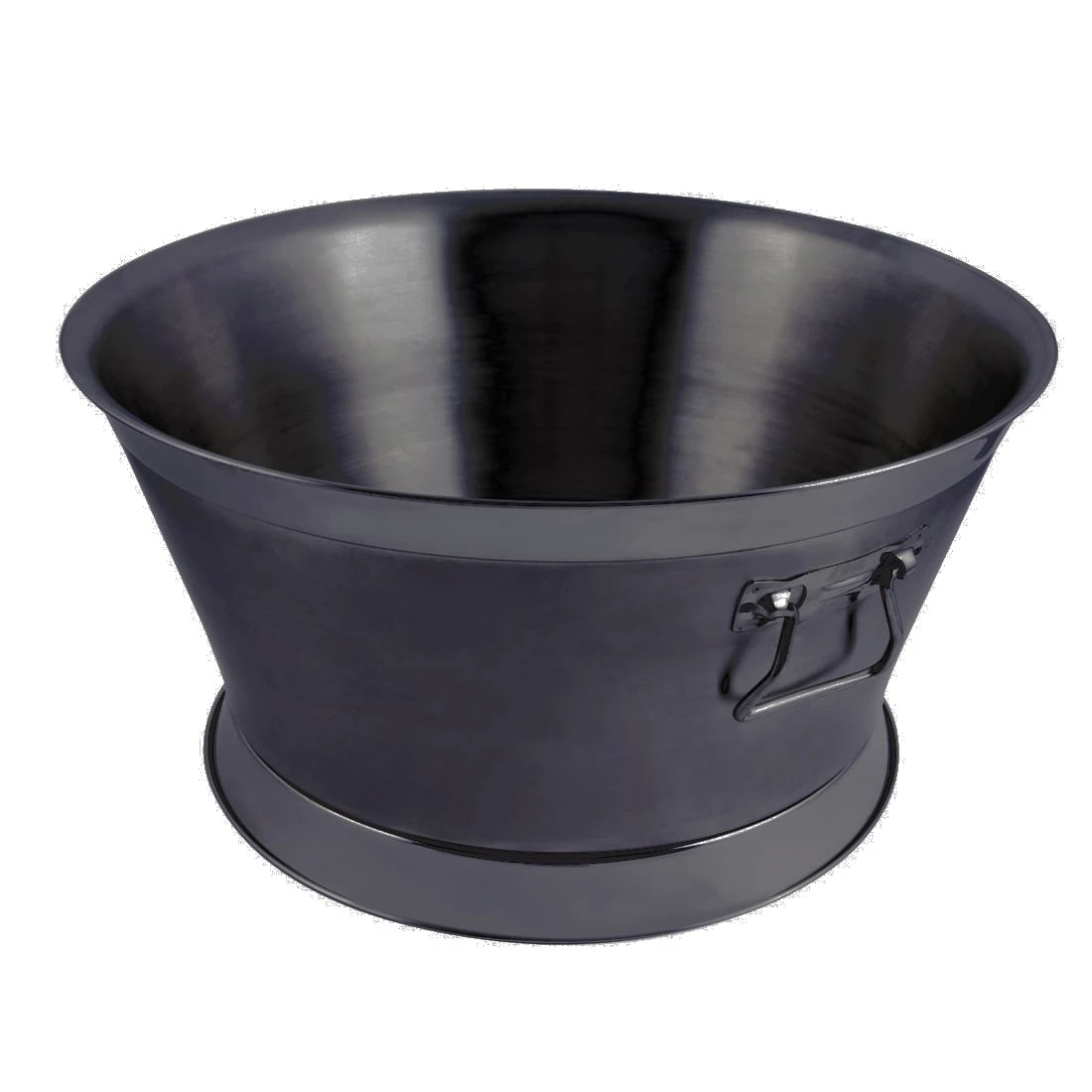 Bon Chef 61283-NERO Double Wall Round Beverage Tub