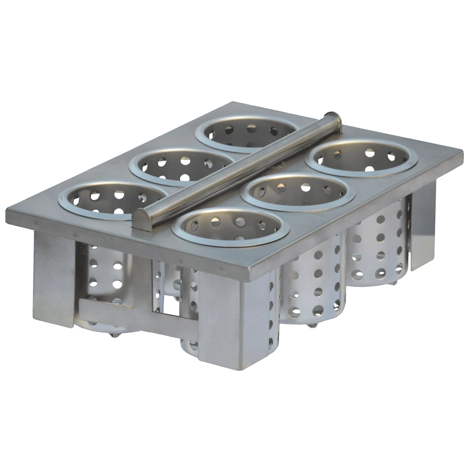 Steril-Sil E1-BS-6OE-SS S/S Drop-In Silverware Dispenser