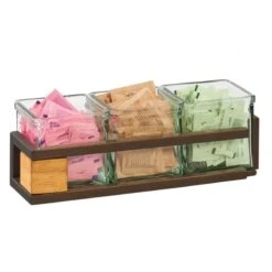 Cal-Mil 3910-3-84 Sierra 13 X 5 X 4.25" 3-Jar Display