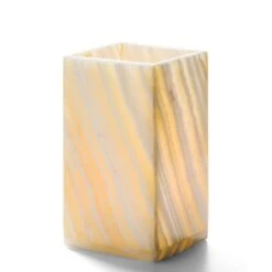 Hollowick 8217EA Luxor Alabaster 5""H Tealight Lamp