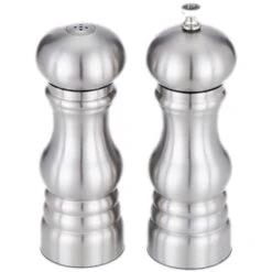 American Metalcraft PMSS62 S/S 6" Salt And Pepper Mill Set