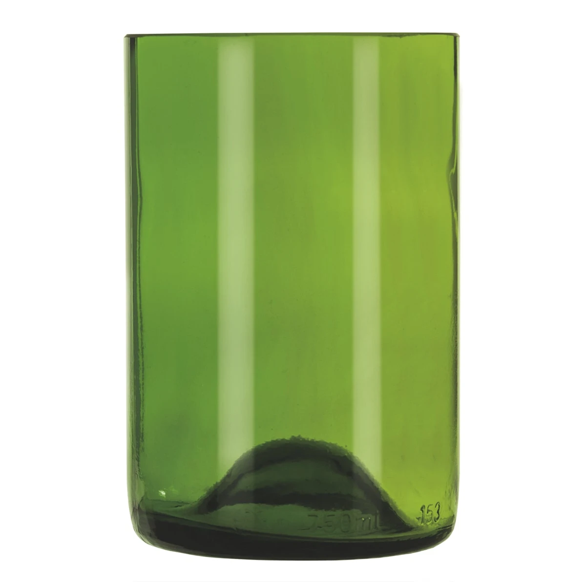 Libbey 97287 Green 12 Oz. Wine Bottle Base Tumbler - 12 / CS