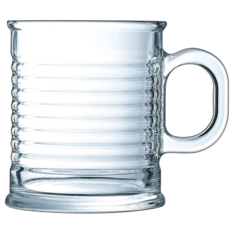 Arcoroc L6943 Be Bop 8-1/4 Ounce Glass Mug - 24 / CS