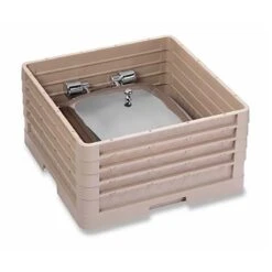 Vollrath CR2AAAAAAA Closed Wall 7 Ext Storage Rack - 2 / CS