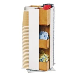 Cal-Mil 22109-15 Monterey Revolving Cup And Lid Organizer