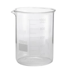 American Metalcraft GBE34 Glass 34 Oz. Beaker W/ Graduations - 12 / CS