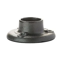 Hollowick H71 Cast Iron 3-9/10" Candle Lamp Base