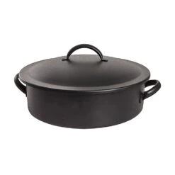 D.W. Haber DW06CWG8BK HomeStyle S/S Black 2 Gallon Round Chafer