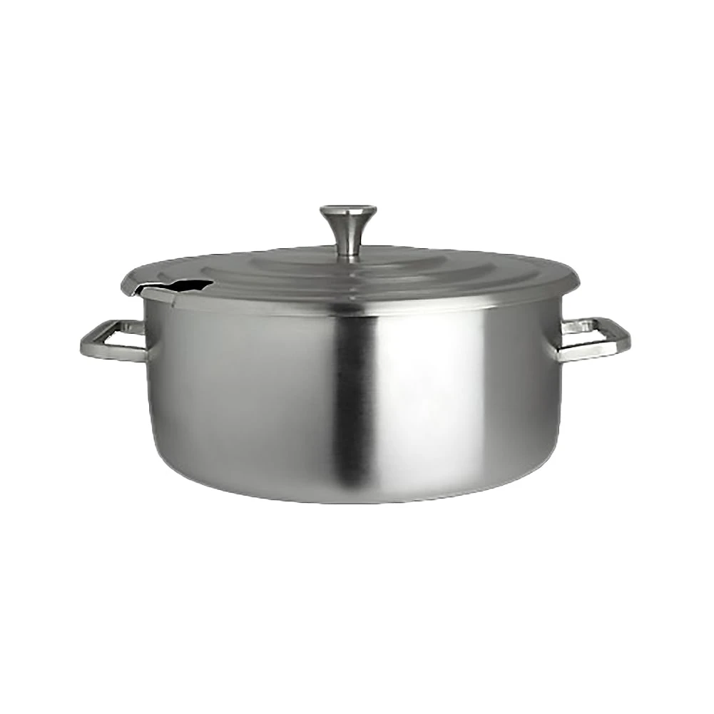 Steelite 7352MW304 Creations S/S Round 5.5 Quart Homestyle Chafer