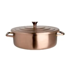 Steelite 7353MW301 Creations Bronze Round 4 Quart Homestyle Chafer