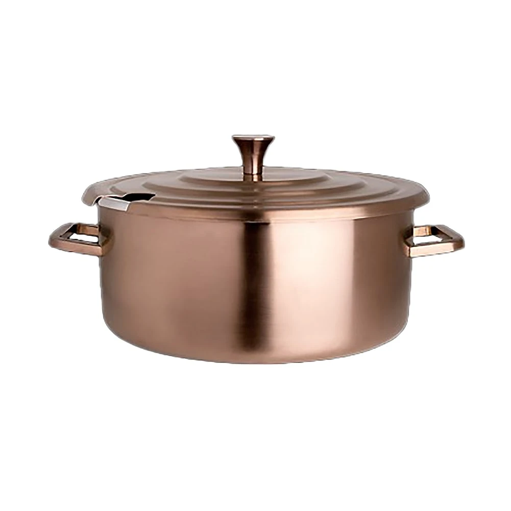 Steelite 7353MW304 Creations Bronze Round 5.5 Quart Homestyle Chafer