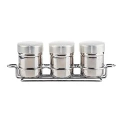 TableCraft 11054 3-Pc. Countertop Shaker Set