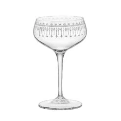 Bormioli Rocco 49214Q901 Art Deco 8-1/2 Ounce Cocktail Glass - 6 / CS