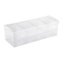 TableCraft 10006 Bar Condiment Holder With (4) 1.5 Pt Inserts