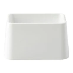 TableCraft 10420 Sierra White Melamine Sugar Packet Holder - 12 / CS