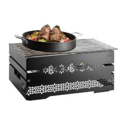 Rosseto SK053 Multi-Chef 10" Warmer Kit With Stand And Grill