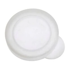 American Metalcraft CAP16 Clear Plastic FGMB16 Milk Bottle Lid - Dozen