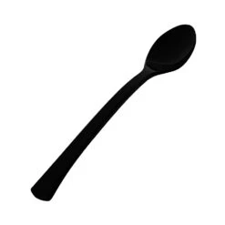 Fineline Setting 6501-BK Blk Tiny Temptations 4 In Tasting Spoon - 960 / CS