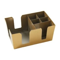 American Metalcraft BARG7 Gold S/S 9 X 6" Bar Caddy
