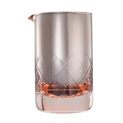 Mercer Culinary M37177RS Barfly Rose/Silver 17 Ounce Mixing Glass