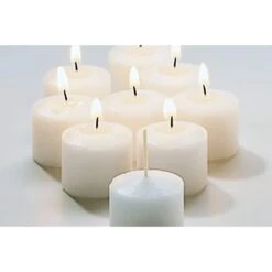 Hollowick FWV8W-288 White Select Wax 8 Hr Votive Candle - 288 / CS