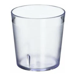 G.E.T. 6699C Clear Plastic 9 Ounce Tumbler - Dozen
