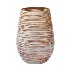Stolzle S3525812T Twister White/Bronze 16.5 Oz. Water Glass - 24 / CS