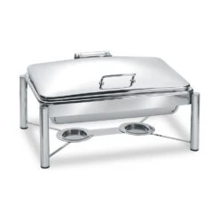 Eastern Tabletop 3955/S Pillard 4 Star Rectangle S/S 8 Qt Chafing Dish