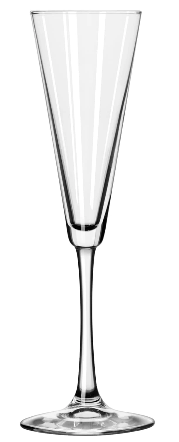 Libbey 7552 Vina 6.5 Ounce Trumpet Flute Glass - 12 / CS
