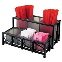 Cal-Mil 1252 Iron Collection Utensil Holder With Acrylic Liner